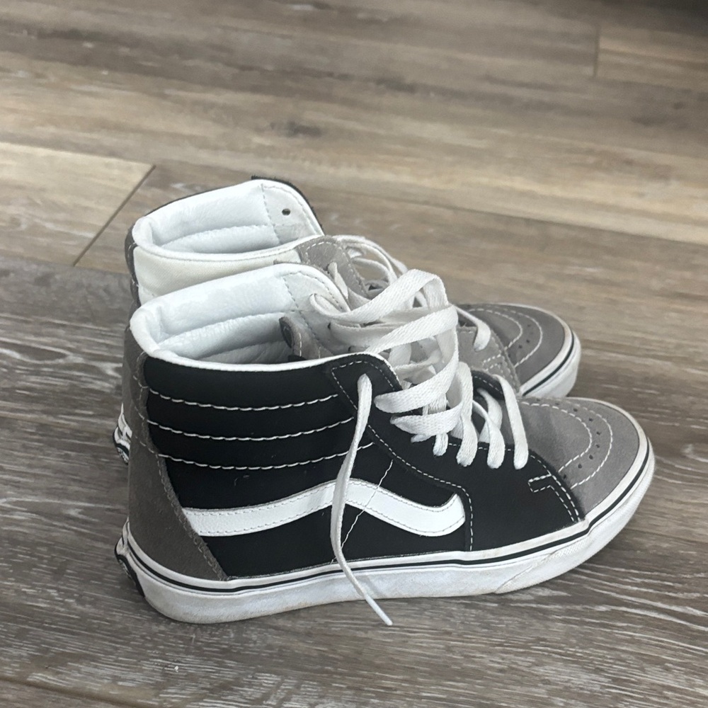 Vans High-Top Sneakers - Black and White